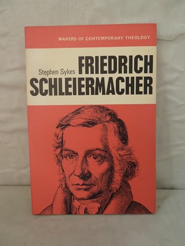 Beispielbild fr Friedrich Schleiermacher zum Verkauf von Anybook.com