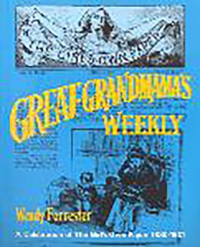 Stock image for Great-Grandmama's Weekly: A Celebration of the 'Girl's Own Paper' 1880-1901 for sale by WorldofBooks