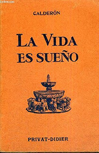 Beispielbild fr La Vida es Sueno (Spanish Texts) zum Verkauf von Anybook.com