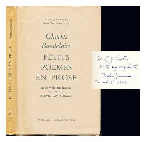 9780719002984: Petits Poemes en Prose (French Classics)