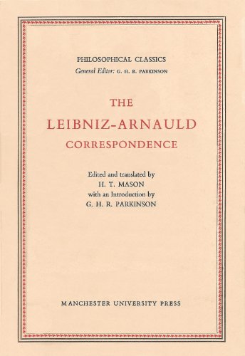 9780719003189: Leibniz-Arnauld Correspondence (Philosophy Classics)