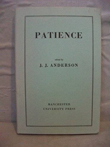 Stock image for Patience for sale by Jay W. Nelson, Bookseller, IOBA