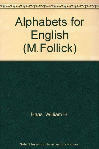 Alphabets for English Mont Follick series volume 1
