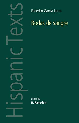 Stock image for Bodas De Sangre (Hispanic Texts) for sale by WorldofBooks