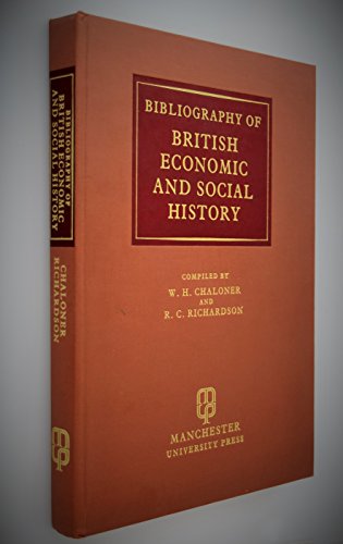 Stock image for Bibliography of British Economic and Social History for sale by Better World Books