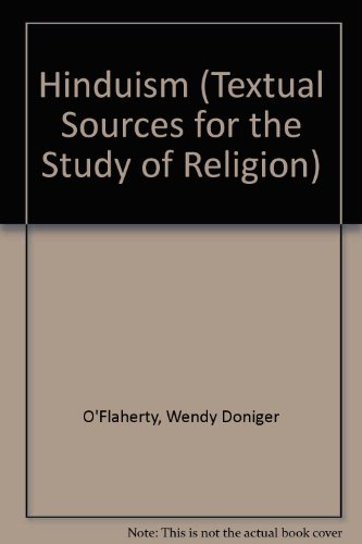 9780719018664: Hinduism (Textual Sources for the Study of Religion)