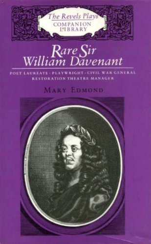 Beispielbild fr Rare Sir William Davenant: Poet Laureate, Playwright, Civil War General, Restoration Theatre Manager zum Verkauf von WorldofBooks