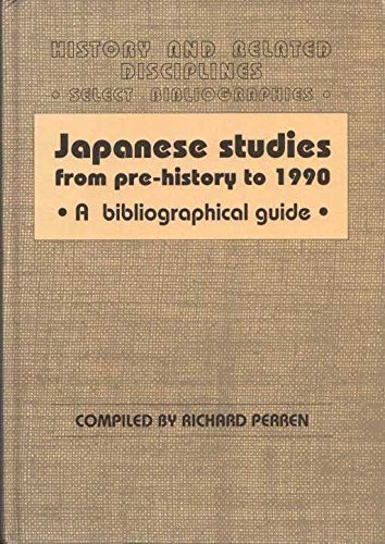 Beispielbild fr Japanese Studies from Pre-history to 1990: A Bibliographical Guide zum Verkauf von Anybook.com