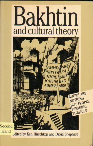 Stock image for Bakhtin and Cultural Theory for sale by Better World Books