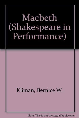 Stock image for Macbeth (Shakespeare in Performance) for sale by Phatpocket Limited