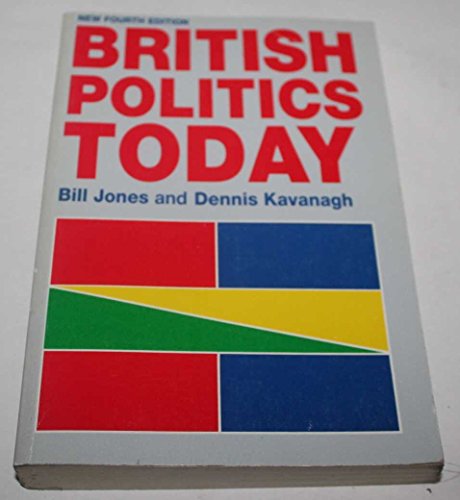 Imagen de archivo de British Politics Today a la venta por Librairie Th  la page