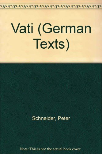 Stock image for Vati (Manchester German Texts) for sale by Anybook.com