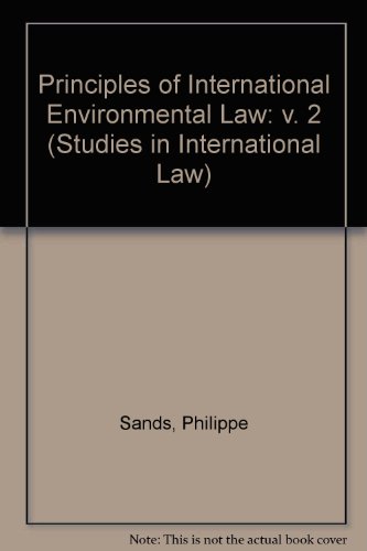 Beispielbild fr Principles of International Environmental Law Ii: Documents in International Environmental Law (Melland Schill Studies in International Law) (Volume 2.A-2.B) zum Verkauf von Anybook.com