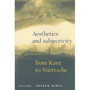 9780719040115: Aesthetics and Subjectivity: From Kant to Nietzsche