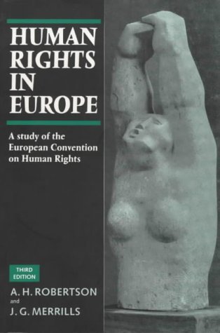 Imagen de archivo de Human Rights in Europe: A Study of European Convention on Human Rights by. a la venta por Poverty Hill Books