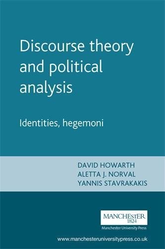9780719056635: Discourse Theory and Political Analysis: Identities, Hegemonies and Social Change