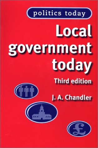 9780719060359: Local Government Today: Third Edition