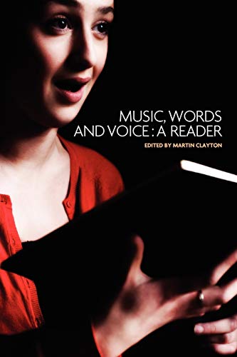 Beispielbild fr Music, Words and Voice: A Reader zum Verkauf von WorldofBooks