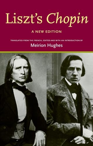 9780719085680: Liszt's Chopin: A New Edition