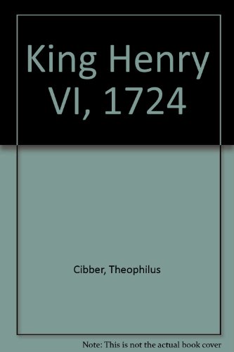 9780719101373: King Henry VI, 1724