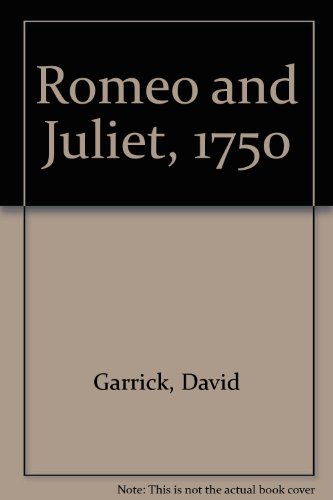 9780719101755: Romeo and Juliet, 1750