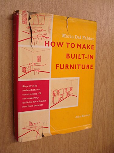 9780719502743: How to Make Built-in Furniture