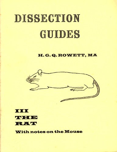 9780719511844: Dissection Guide: the Rat: With Notes on the Mouse: v. 3 (Dissection Guides)