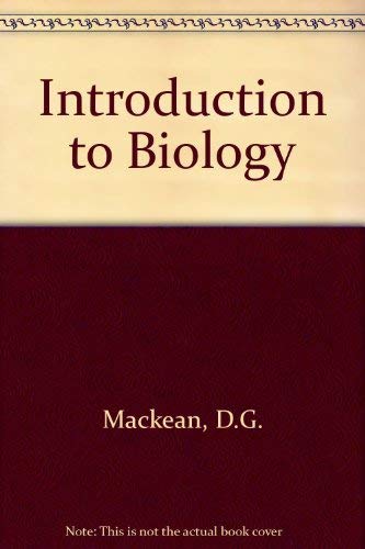 9780719528323: Introduction to Biology