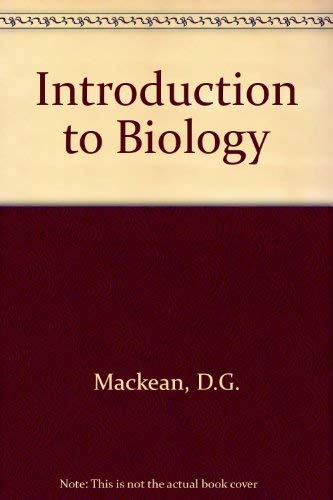 Imagen de archivo de Introduction to Biology a la venta por WorldofBooks