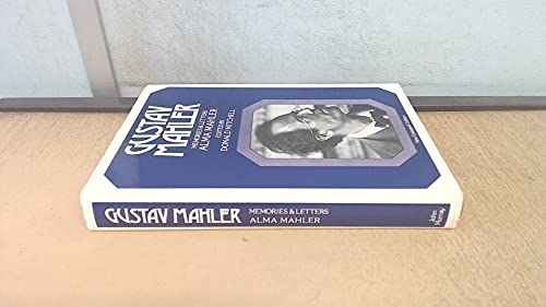 9780719529443: Gustav Mahler: Memories and Letters