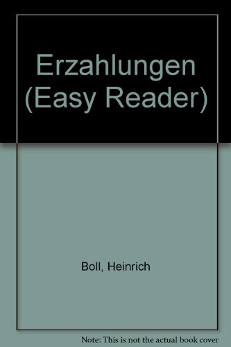 9780719529900: Erzahlungen (Easy Reader S.)