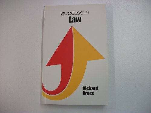 Imagen de archivo de Success in Law (Success Studybooks) a la venta por WorldofBooks