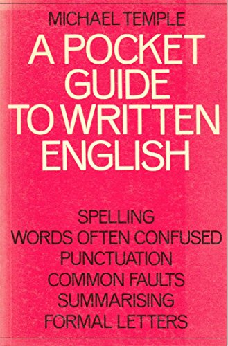 Beispielbild fr A Pocket Guide to Written English zum Verkauf von WorldofBooks