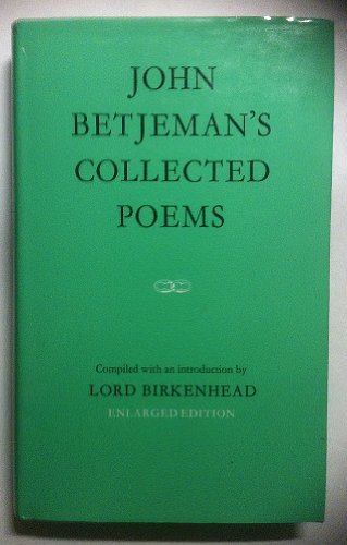 Beispielbild fr John Betjeman: Collected Poems zum Verkauf von MusicMagpie