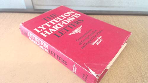 Imagen de archivo de The Lyttelton Hart-Davis Letters; Correspondence of George Lyttelton and Rupert Hart-Davis, Volume Two, 1956-57. a la venta por Bucks County Bookshop IOBA