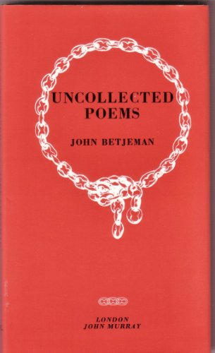 Beispielbild fr Uncollected Poems zum Verkauf von RIVERLEE BOOKS