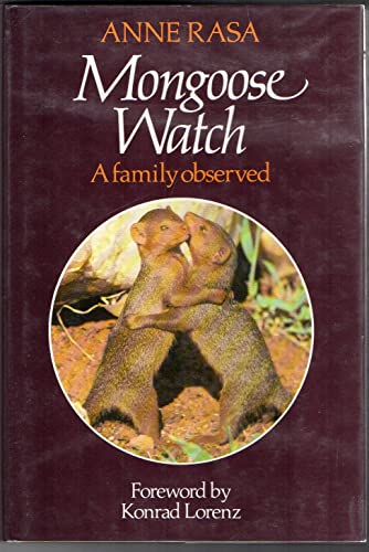 9780719542404: Mongoose Watch: A Family Observed