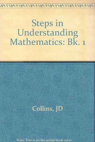 9780719544507: Steps in Understanding Mathematics (Bk. 1)