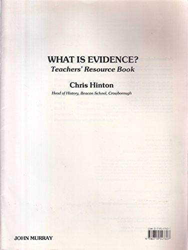 Stock image for What Is Evidence? Pupils' Book for sale by WorldofBooks
