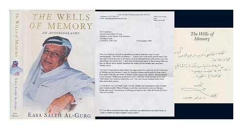 Stock image for The Wells of Memory: An Autobiography for sale by AwesomeBooks