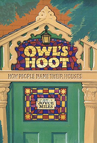 Imagen de archivo de Owl's Hoot: How People Name Their Houses a la venta por WorldofBooks