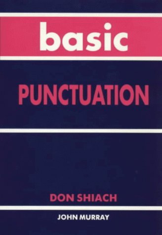 Beispielbild fr Basic Punctuation zum Verkauf von WorldofBooks