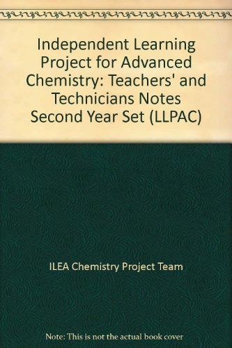 Imagen de archivo de Independent Learning Project for Advanced Chemistry (LLPAC) a la venta por Phatpocket Limited