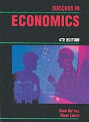 Imagen de archivo de Success in Economics a la venta por Better World Books Ltd