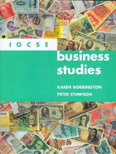 9780719572234: IGCSE Business Studies