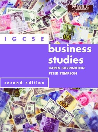 9780719572685: IGCSE Business Studies