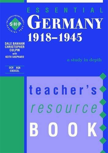 9780719577543: Essential Germany 1918-45 Teacher's Book