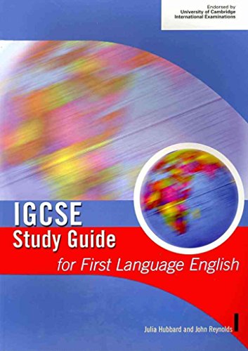 9780719579004: Igcse Study Guide for First Language English