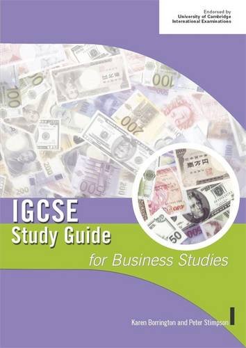 9780719579011: IGCSE Study Guide for Business Studies (IGCSE Study Guides)