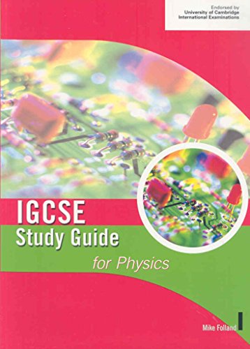 Beispielbild fr Cambridge IGCSE Study Guide for Physics (IGCSE Study Guides) zum Verkauf von WorldofBooks